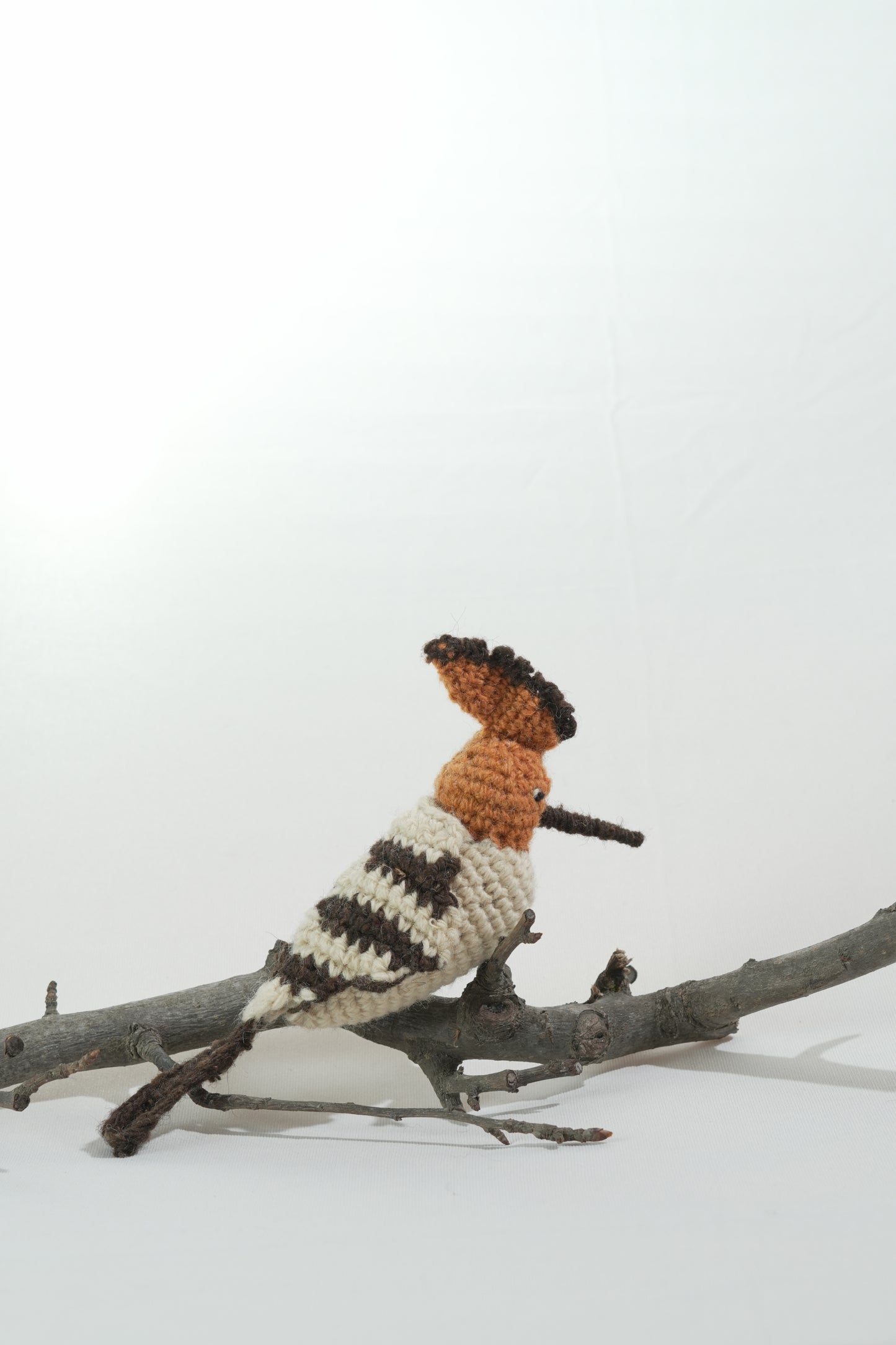 Hoopoe - Himalayan Bird Hand-Crochet Toy