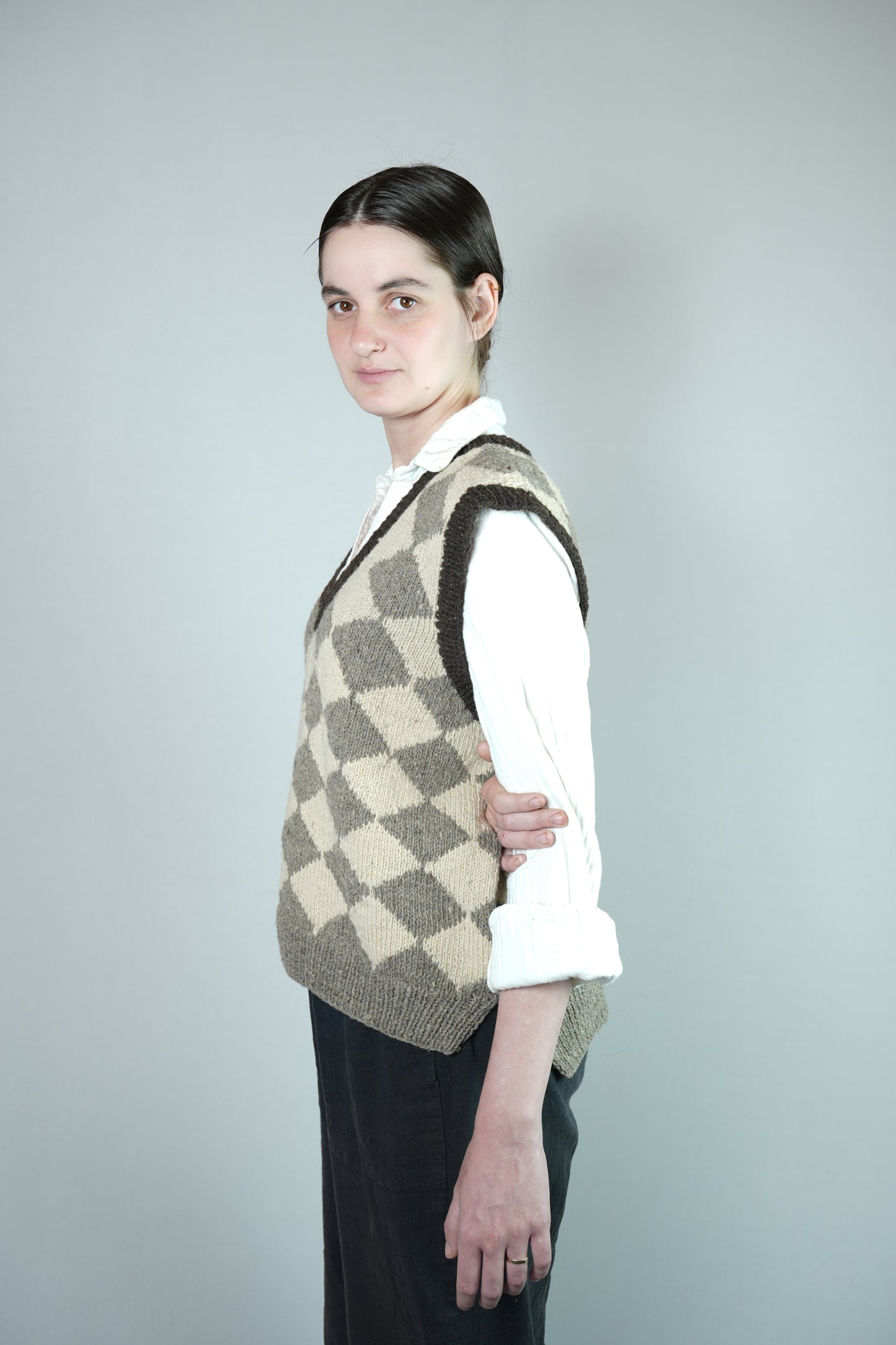 Pual Patterned Vest