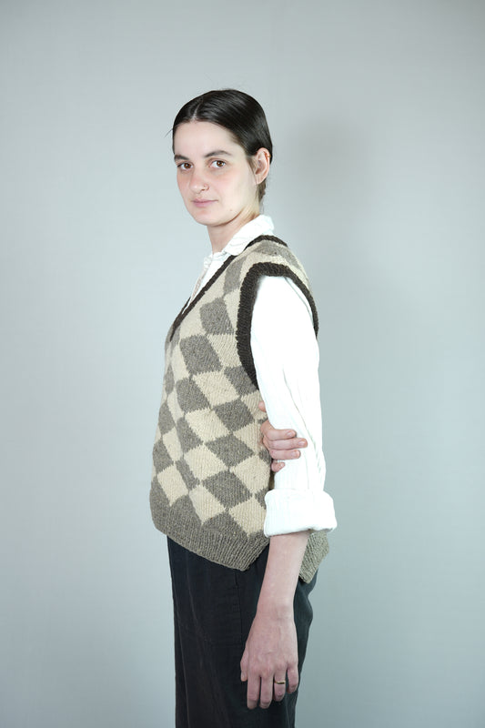 Pual Patterned Vest