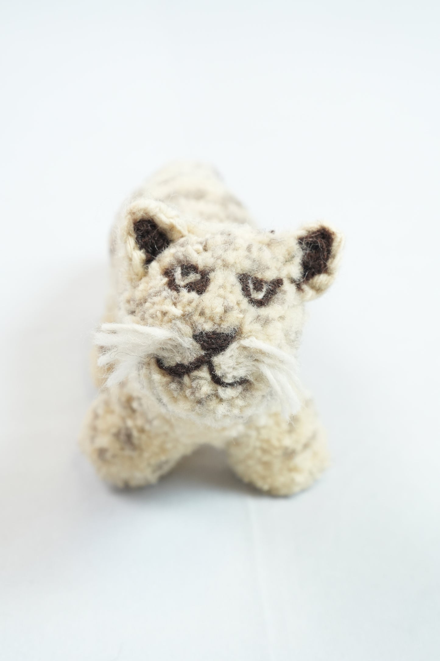 Shan Hand-Crochet Snow Leopard
