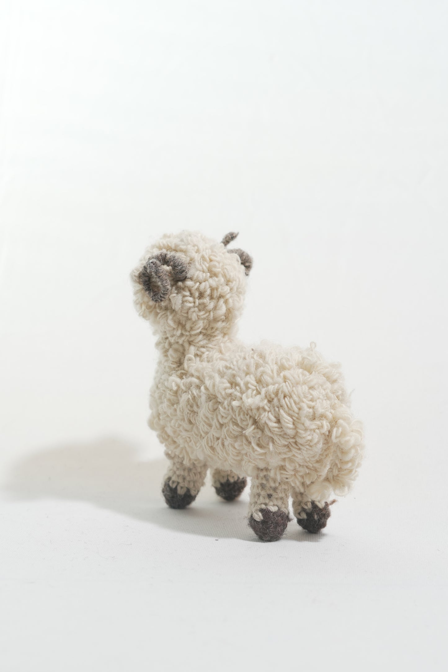 Bhedu Hand-Crochet Sheep – Big with Horn