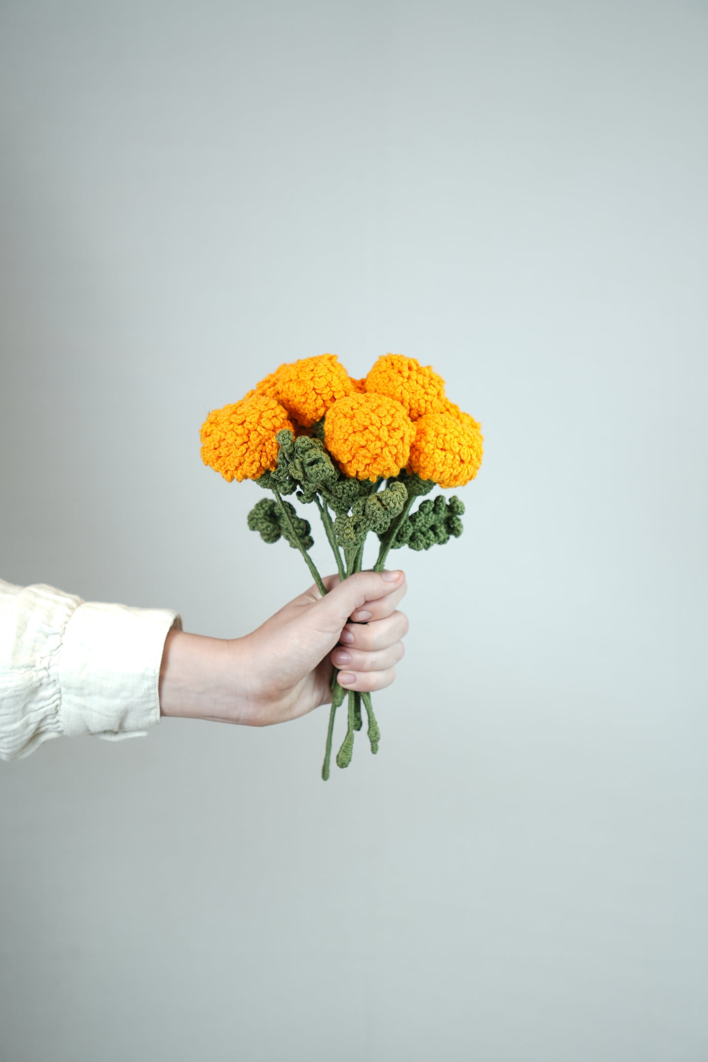 Marigold Crochet Flower