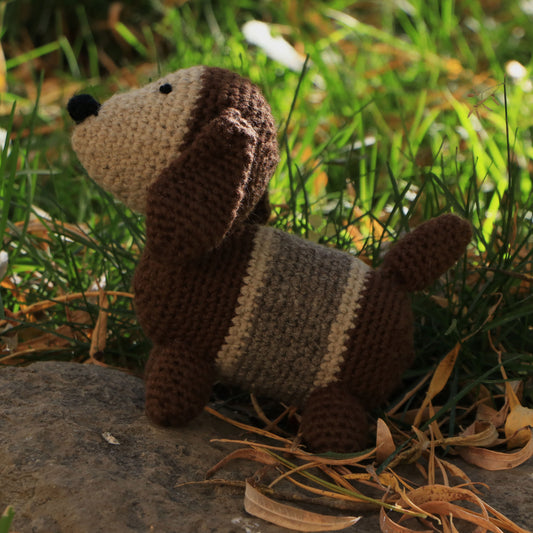 The Gaddi Dog Hand-Crochet Doll