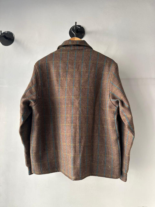 shimla himalayan wool winter jacket for women back view