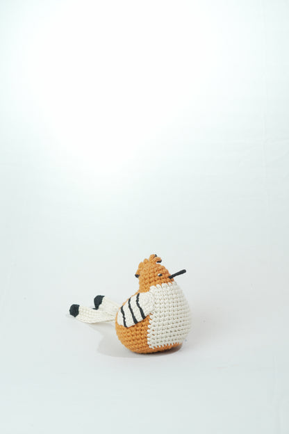 Hoopoe – Eco Souvenir (Hand-Crocheted Cotton Bird)