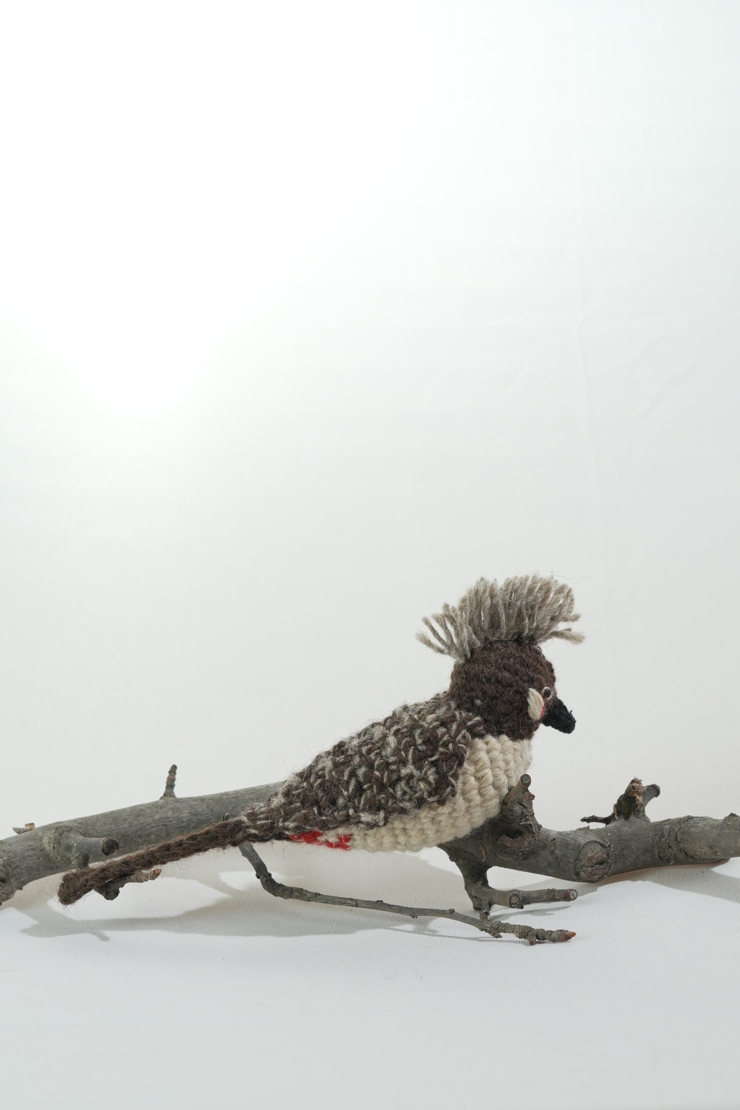 Bulbul- Himalayan Bird Hand-Crochet Toy