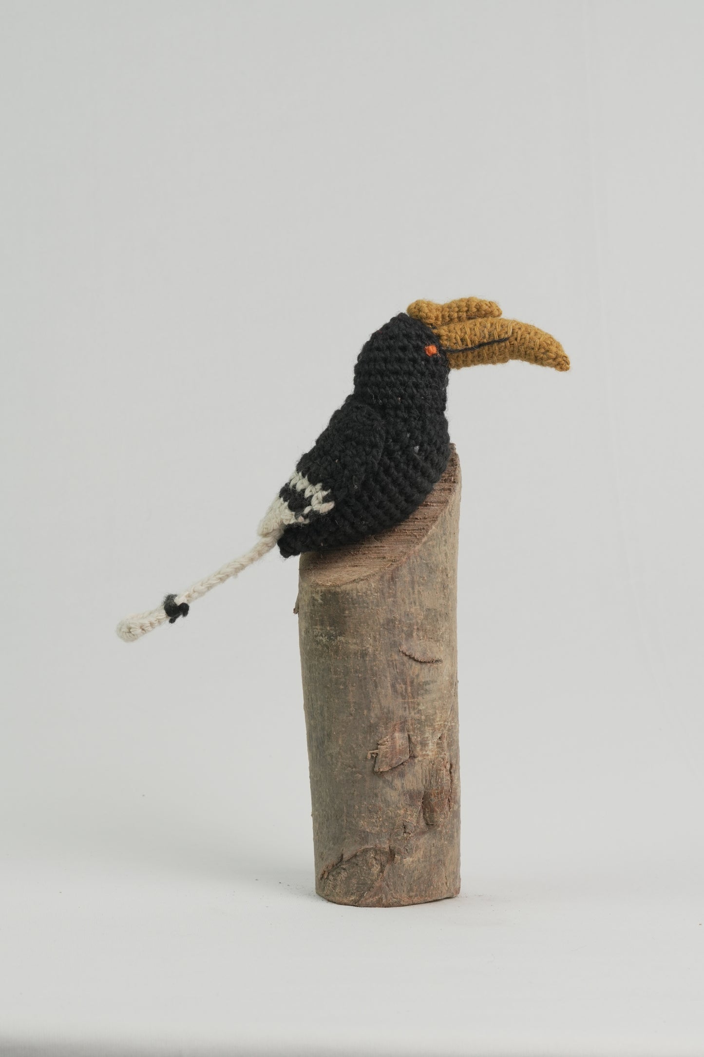 Great Hornbill - Himalayan Bird Hand-Crochet Toy