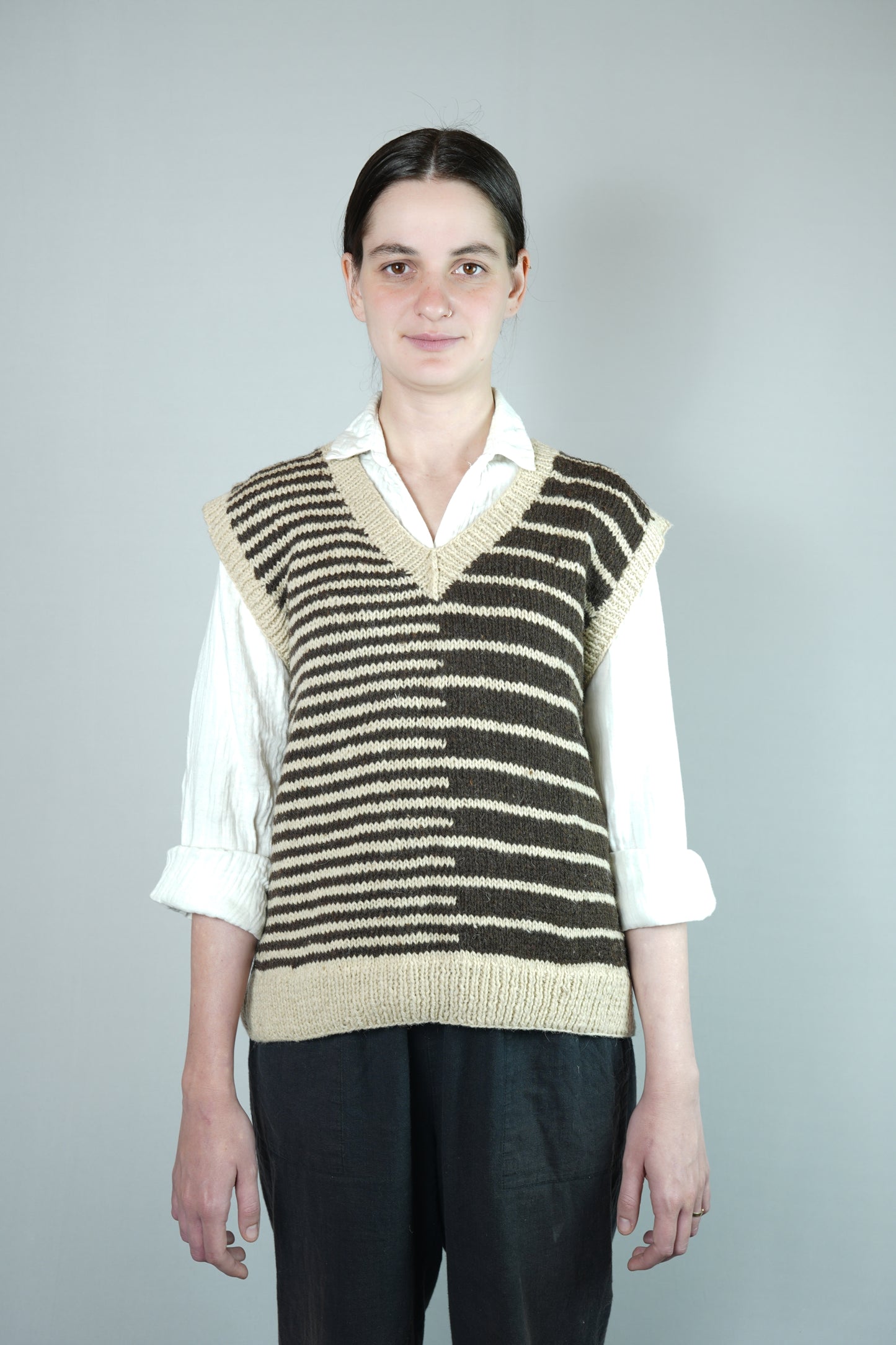 Pual Striped Vest