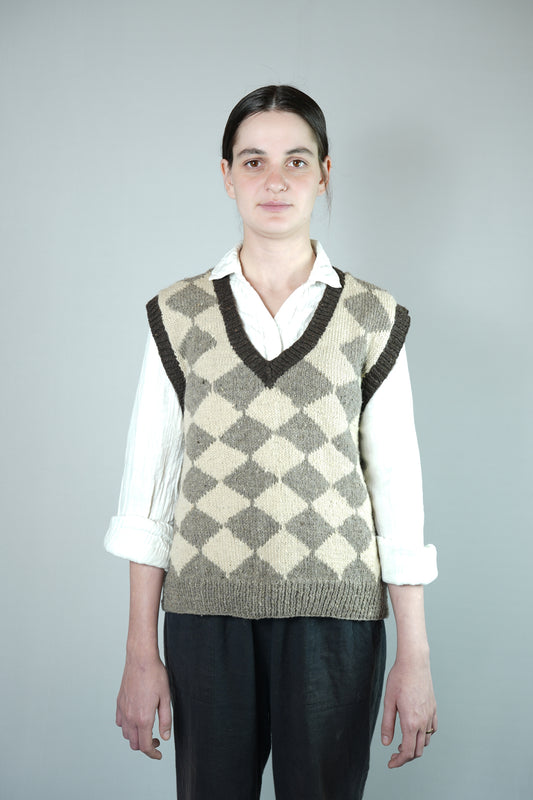 Pual Patterned Vest