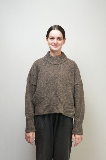 Pual Cropped Turtleneck Sweater