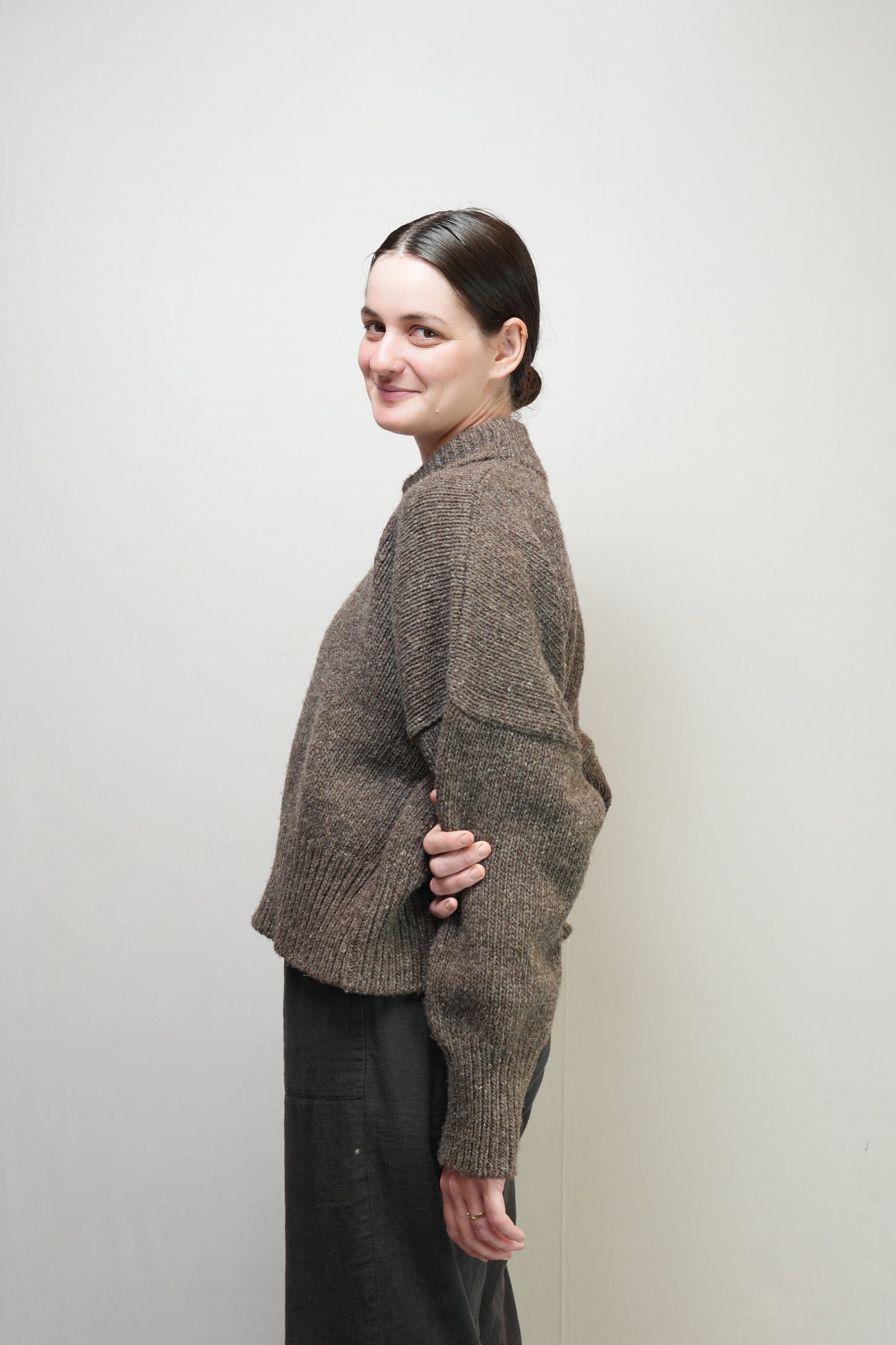 Pual Cropped Turtleneck Sweater