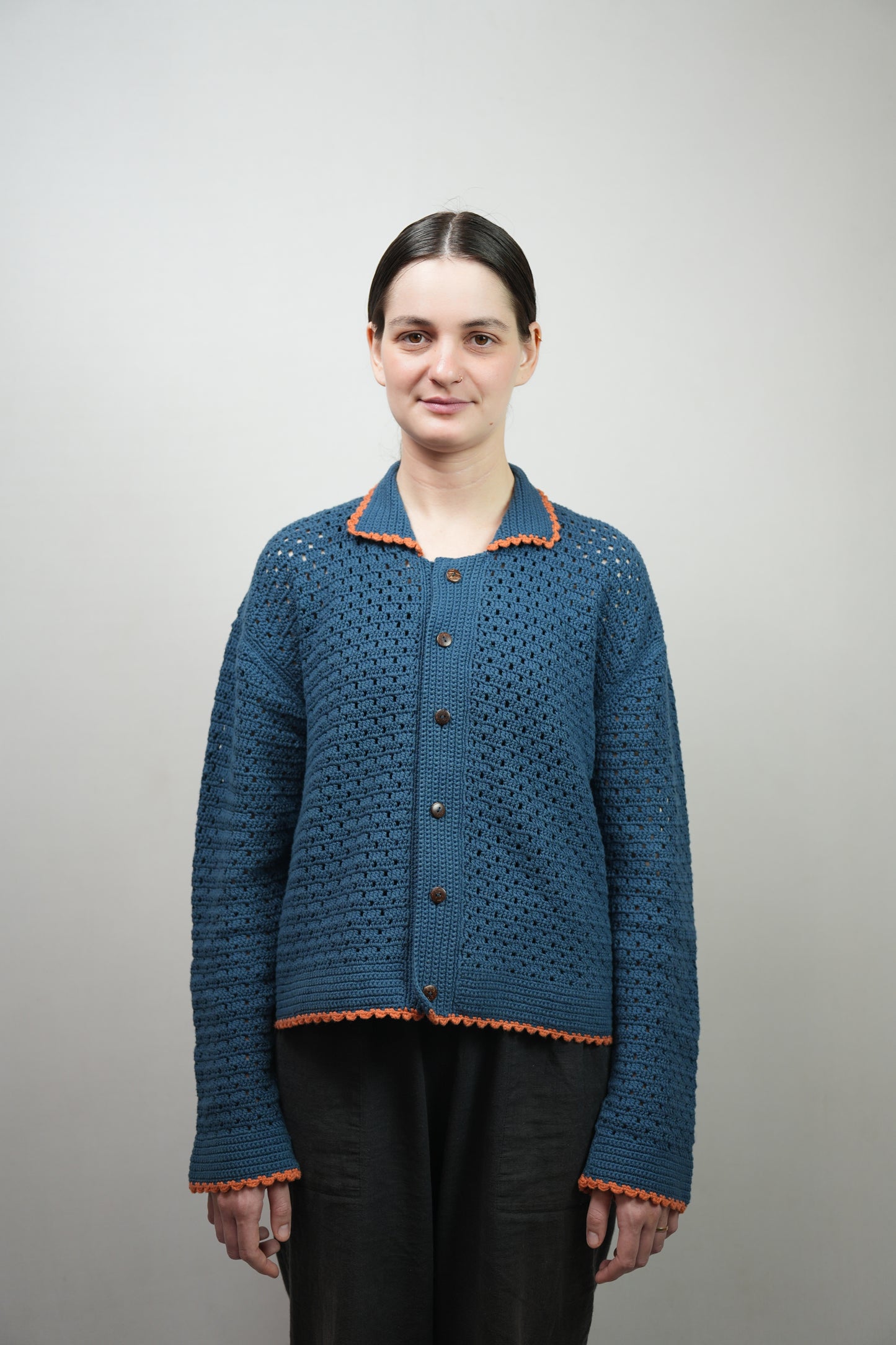 Bharai Crochet Cardigan