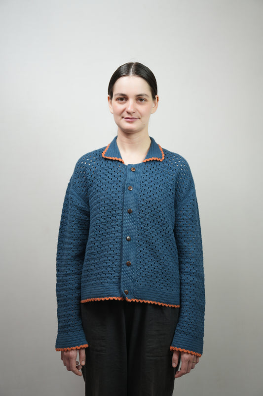 Bharai Crochet Cardigan