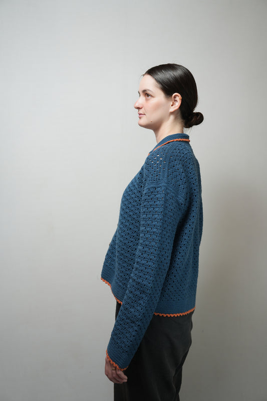 Bharai Crochet Cardigan