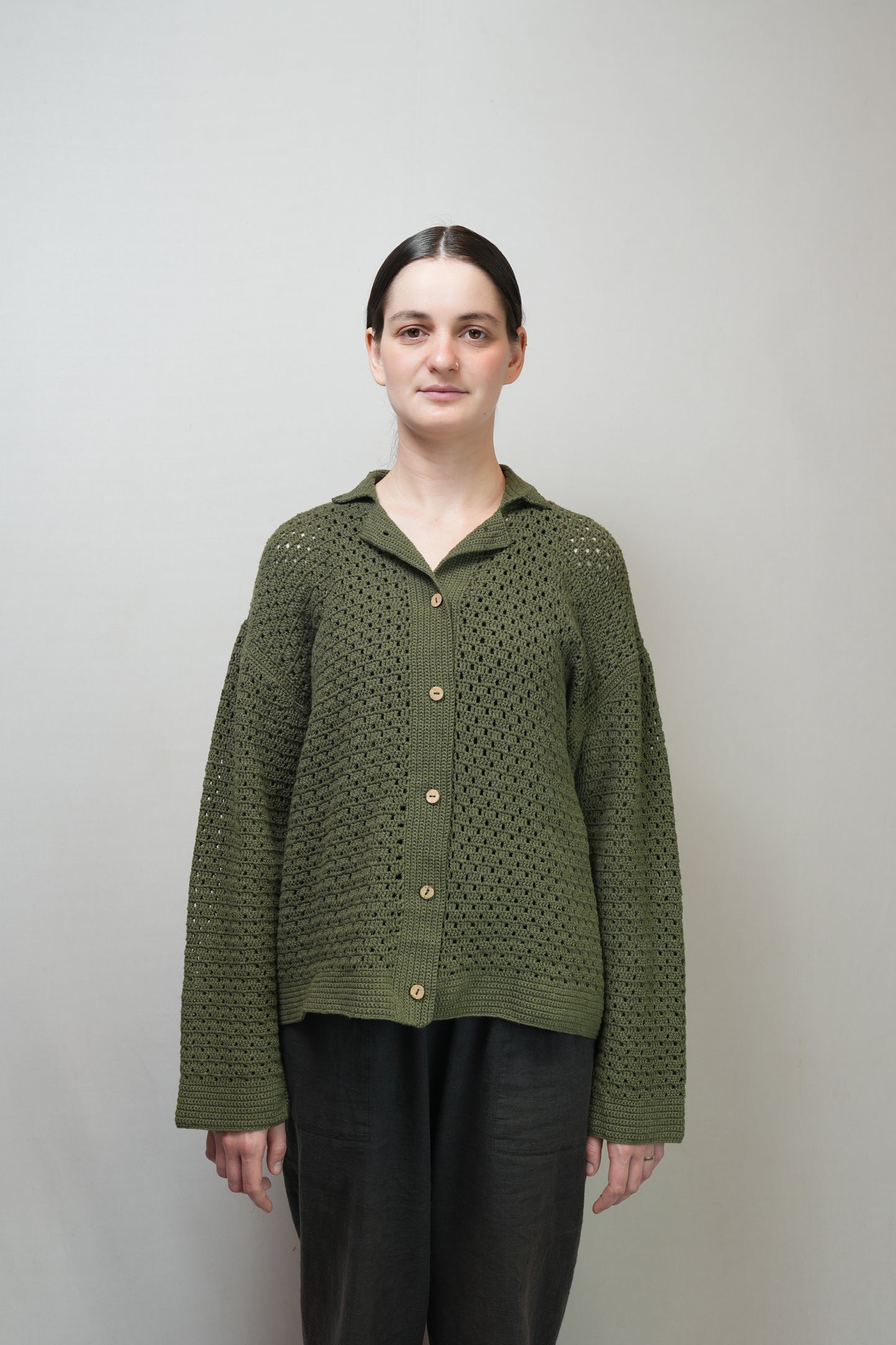Bharai Crochet Cardigan