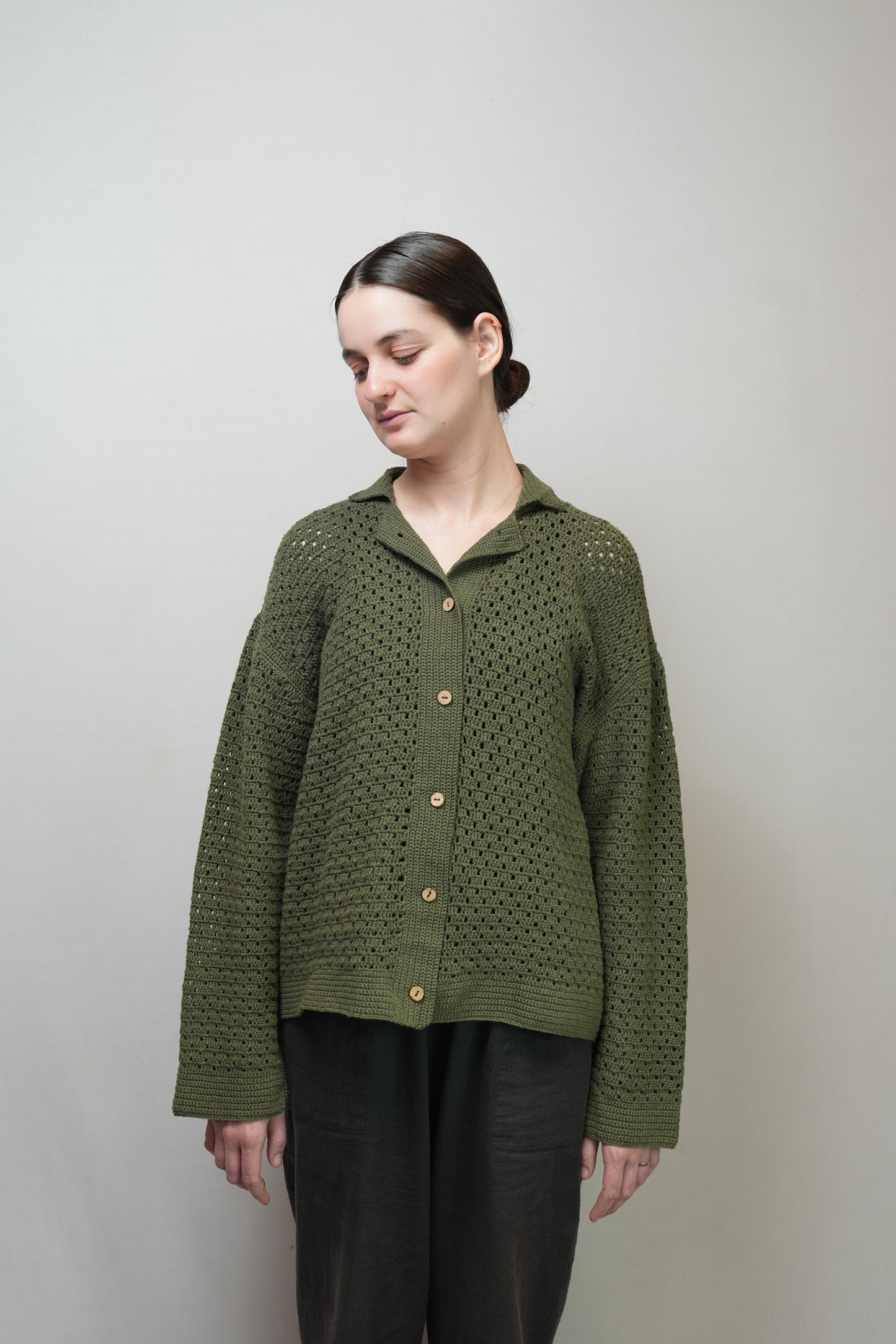 Bharai Crochet Cardigan
