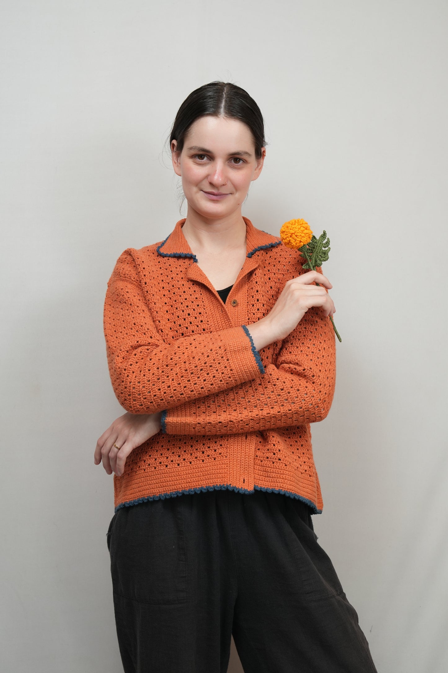 Bharai Crochet Cardigan