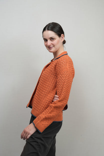Bharai Crochet Cardigan