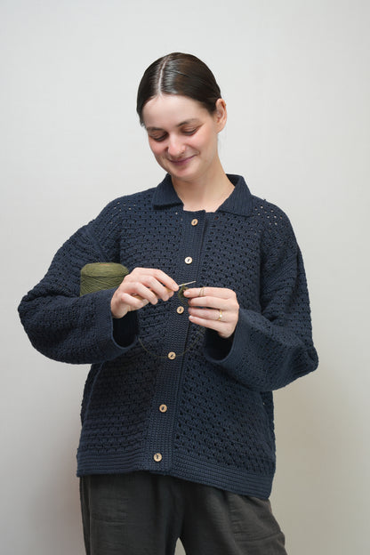 Bharai Crochet Cardigan