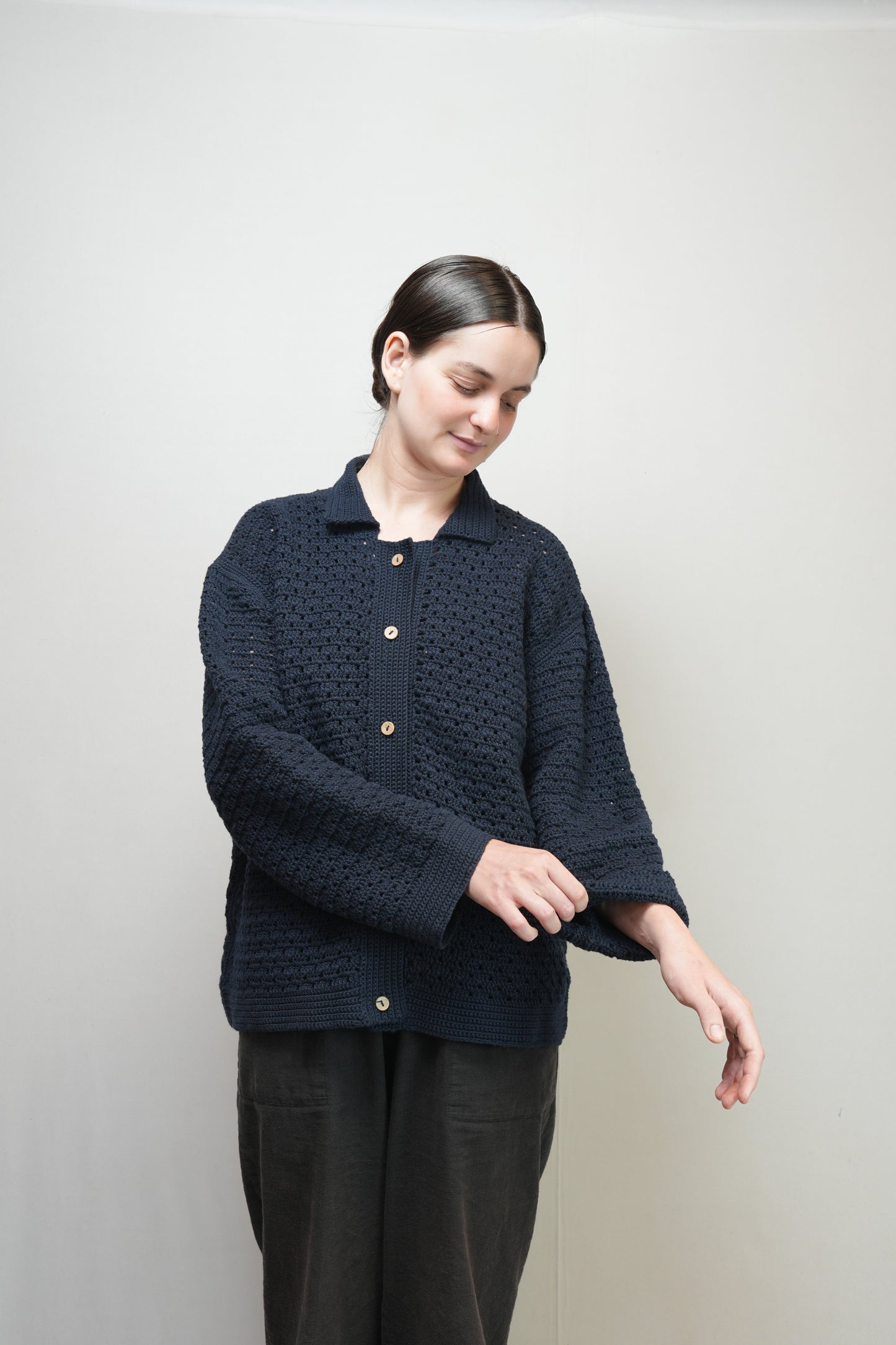 Bharai Crochet Cardigan