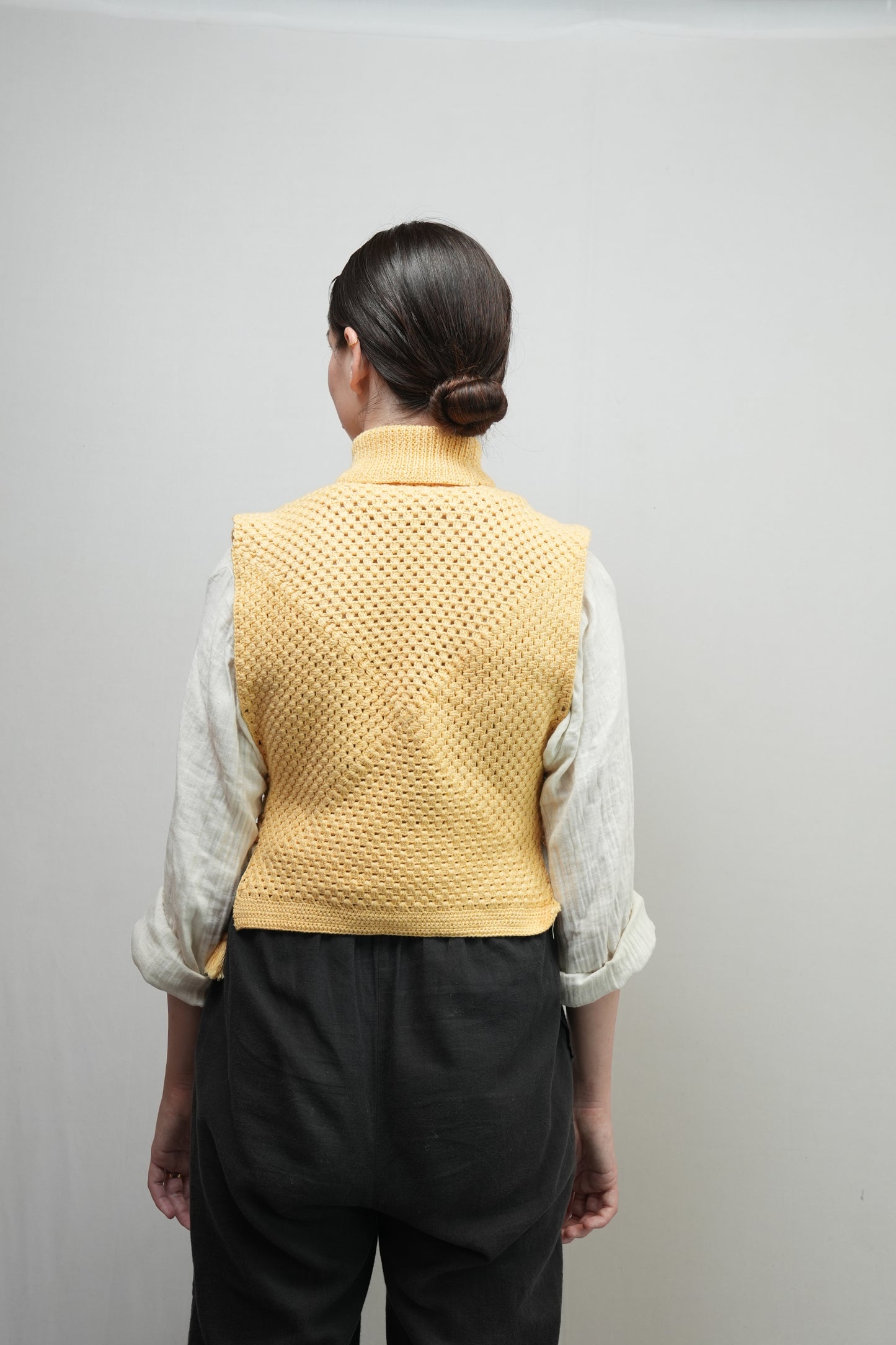 Square Top - Crew Neck - Indigo