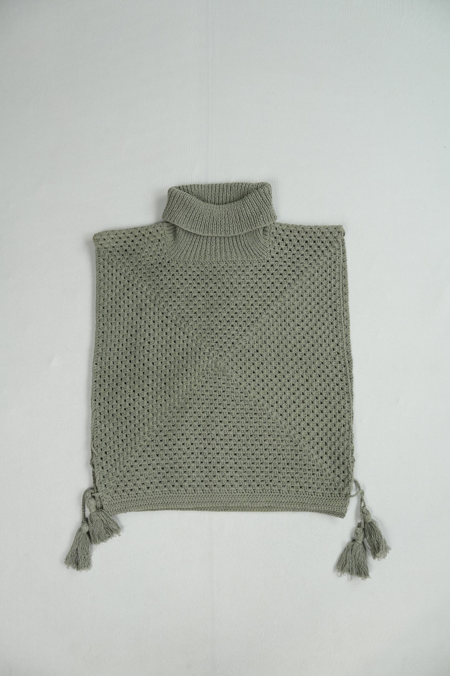 Square Top - High Neck - Sage