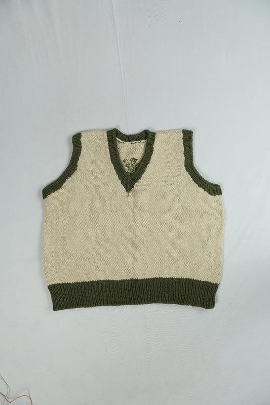 Darcha Vest - Flower - Olive