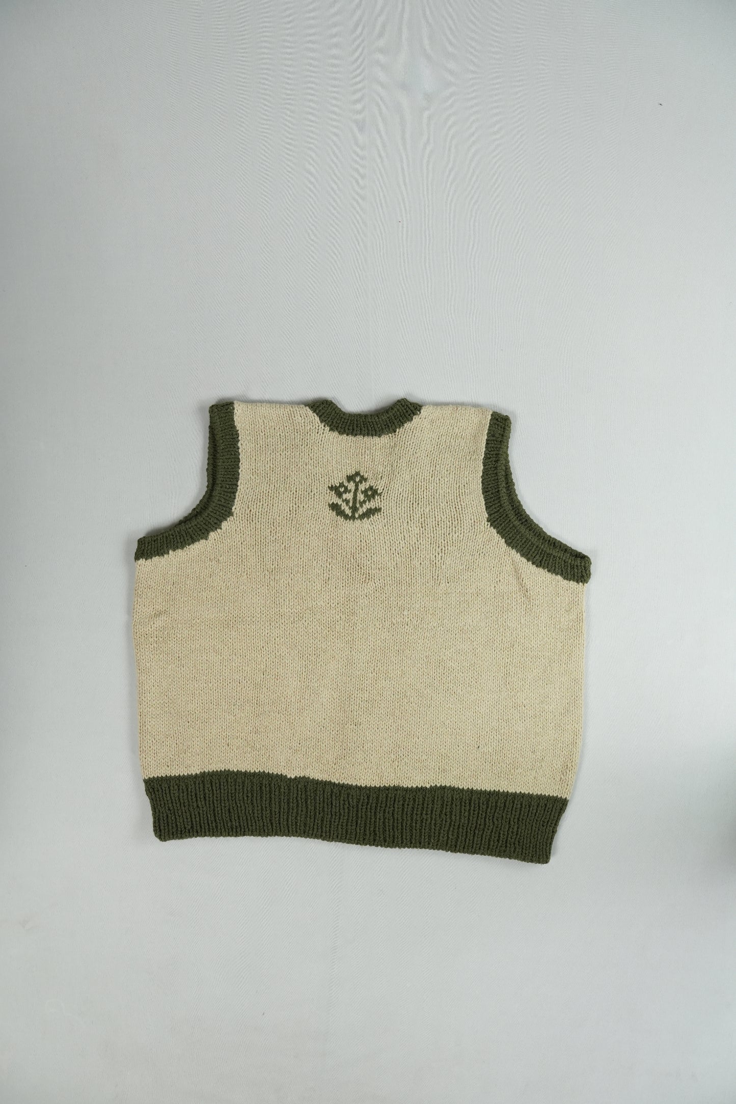 Darcha Vest - Flower - Olive