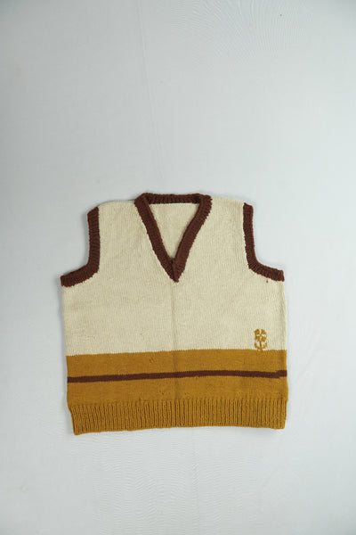 Darcha Vest - Flower - Ochre