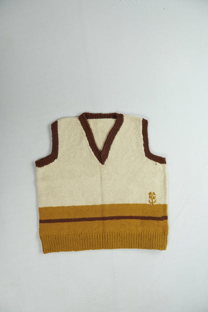 Darcha Vest - Flower - Ochre