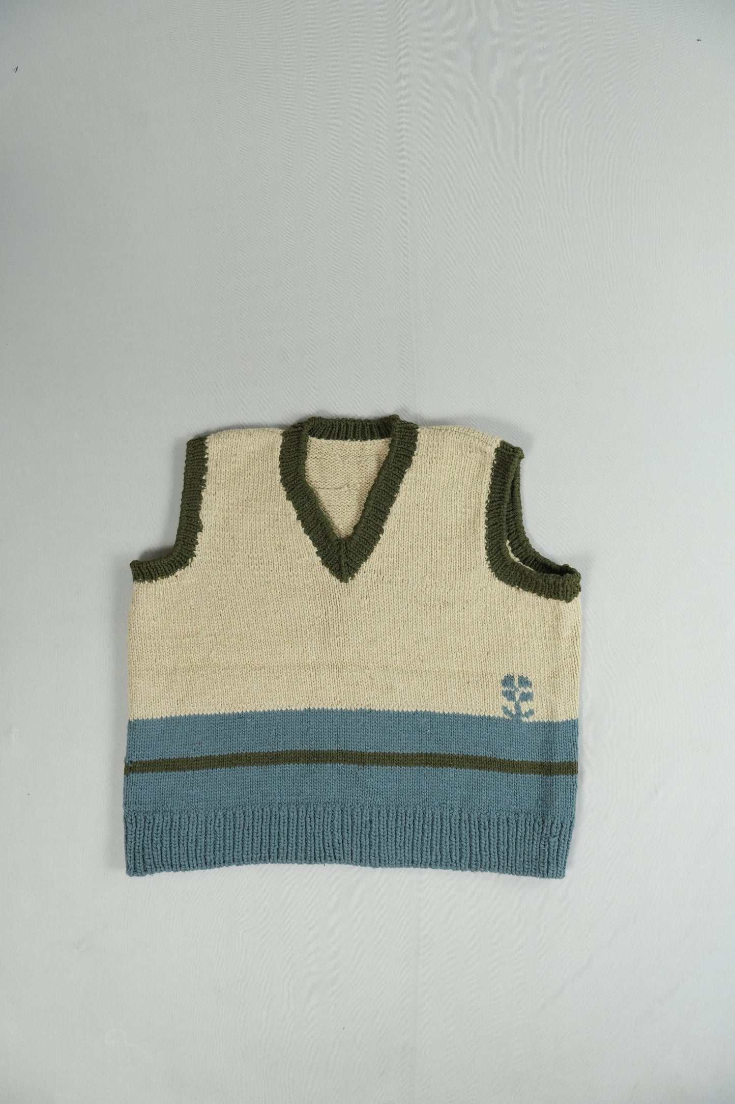 Darcha Vest - Flower - Teal