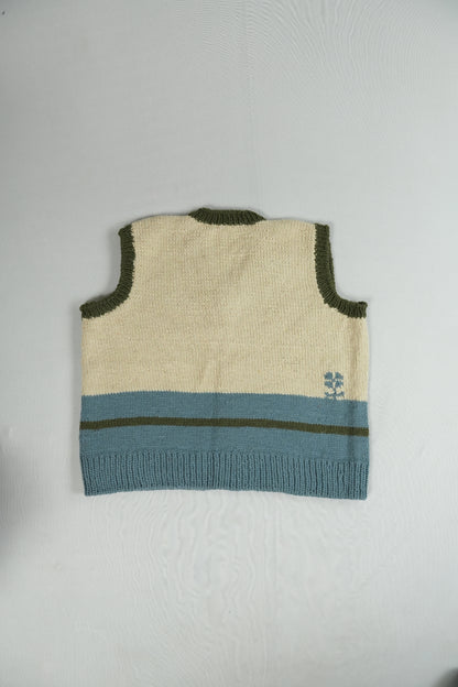 Darcha Vest - Flower - Teal