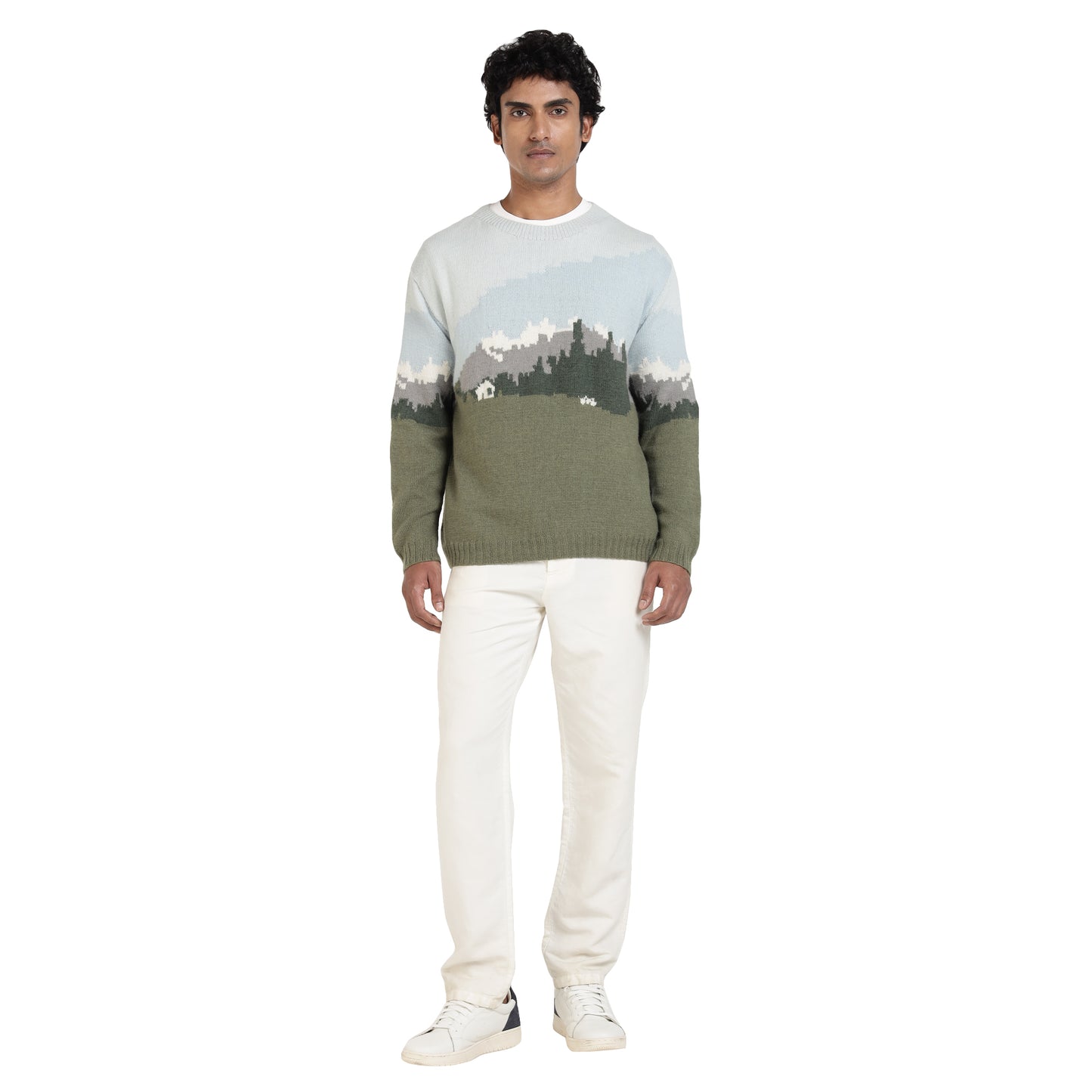 Postcard from Kullu Pullover