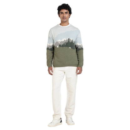 Postcard from Kullu Pullover