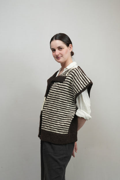 Himalayan Flock Knit Vest
