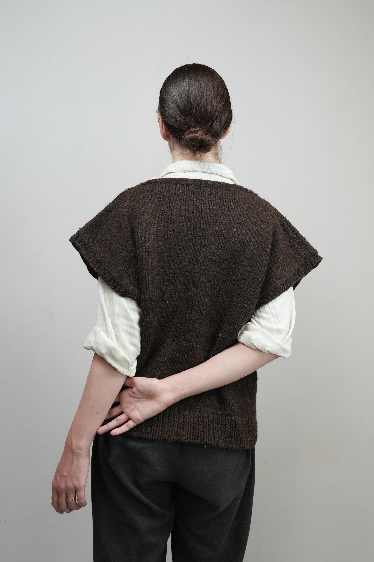 Himalayan Flock Knit Vest