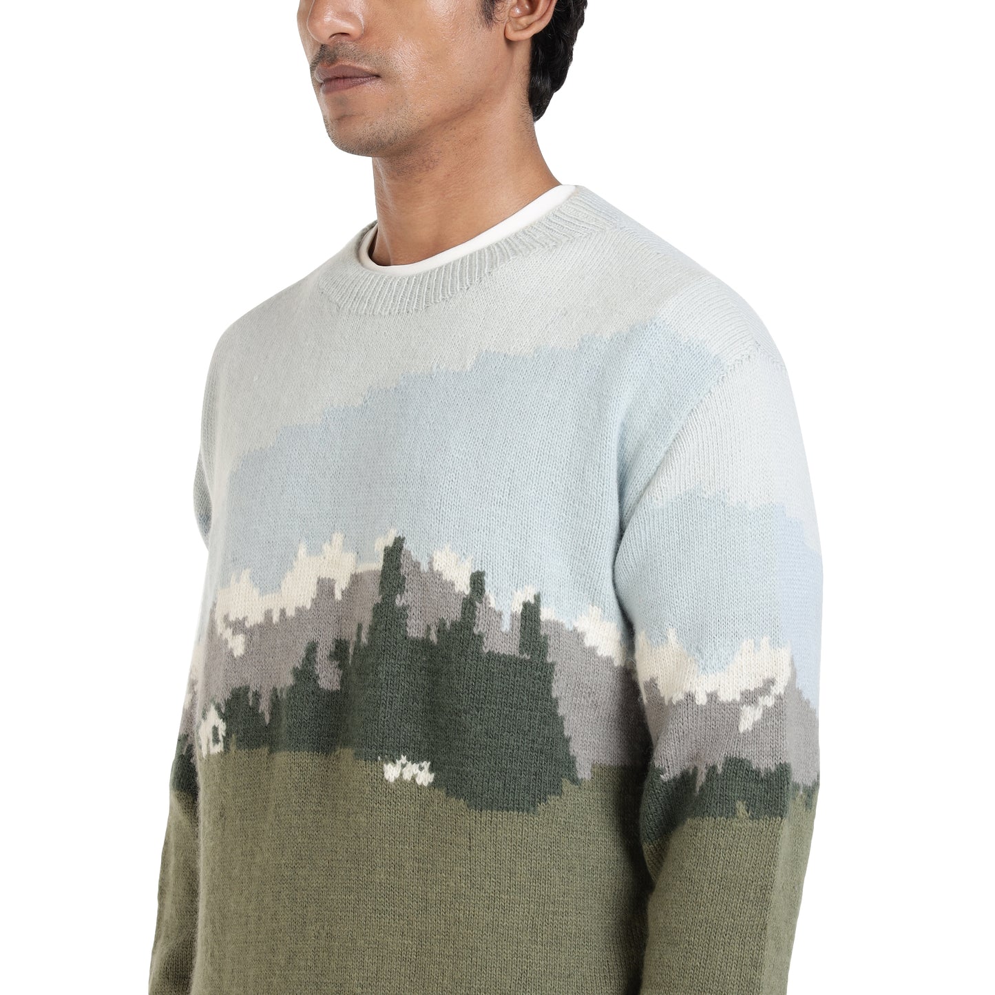 Postcard from Kullu Pullover