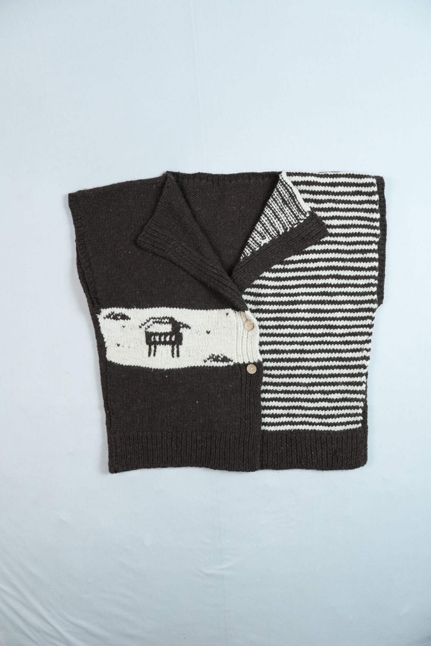 Himalayan Flock Knit Vest