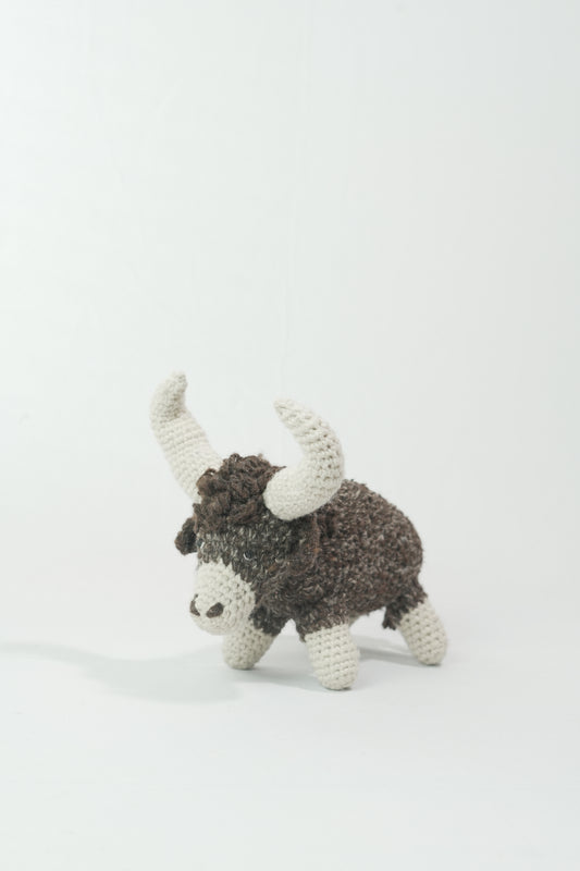Mithun - Bison Hand-Crochet Toy