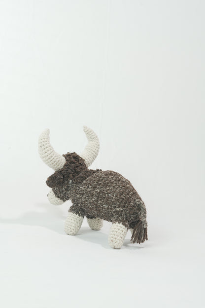 Mithun - Bison Hand-Crochet Toy