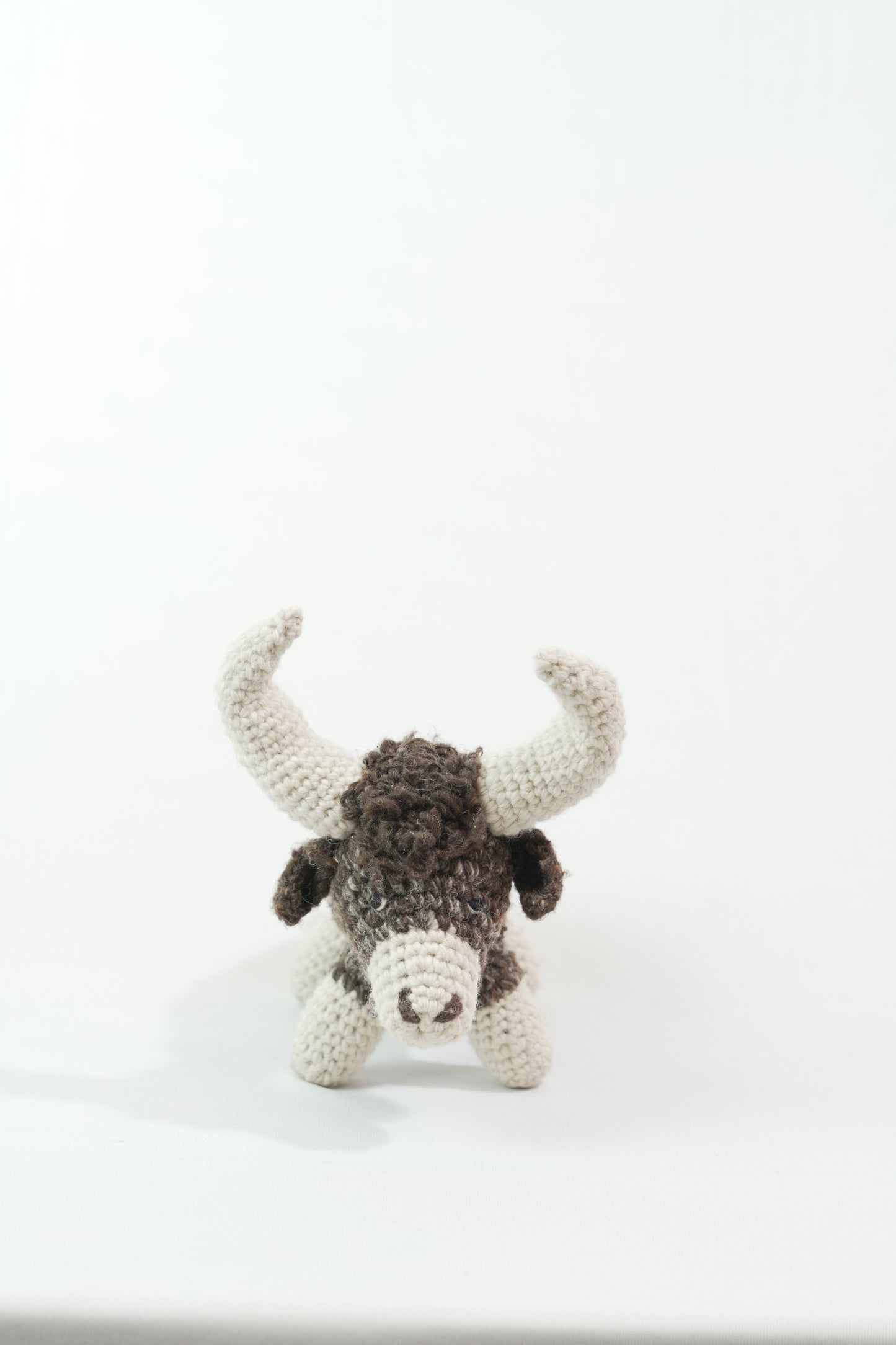 Mithun - Bison Hand-Crochet Toy