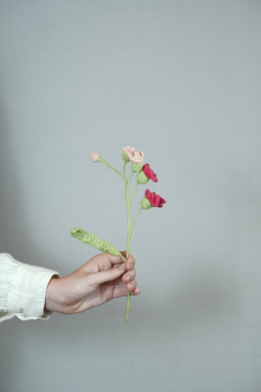 Wild Rose Crochet Flower