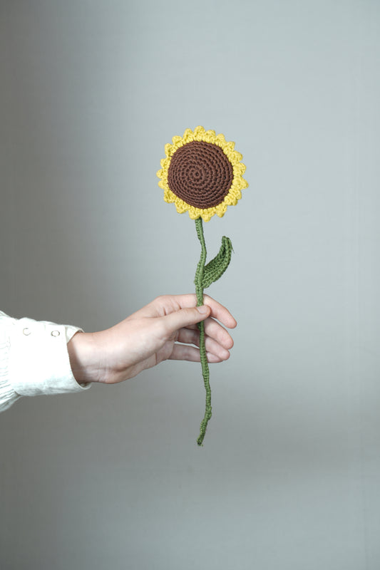 Sunflower Crochet Flower