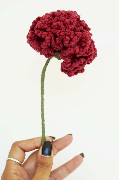 Burransh Crochet Flower - Shop@Woolknitters