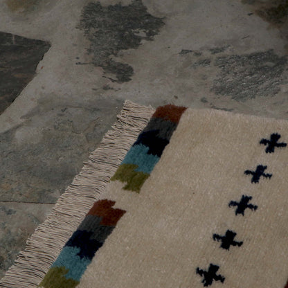 Gau Border Wave Tsug Den Carpet