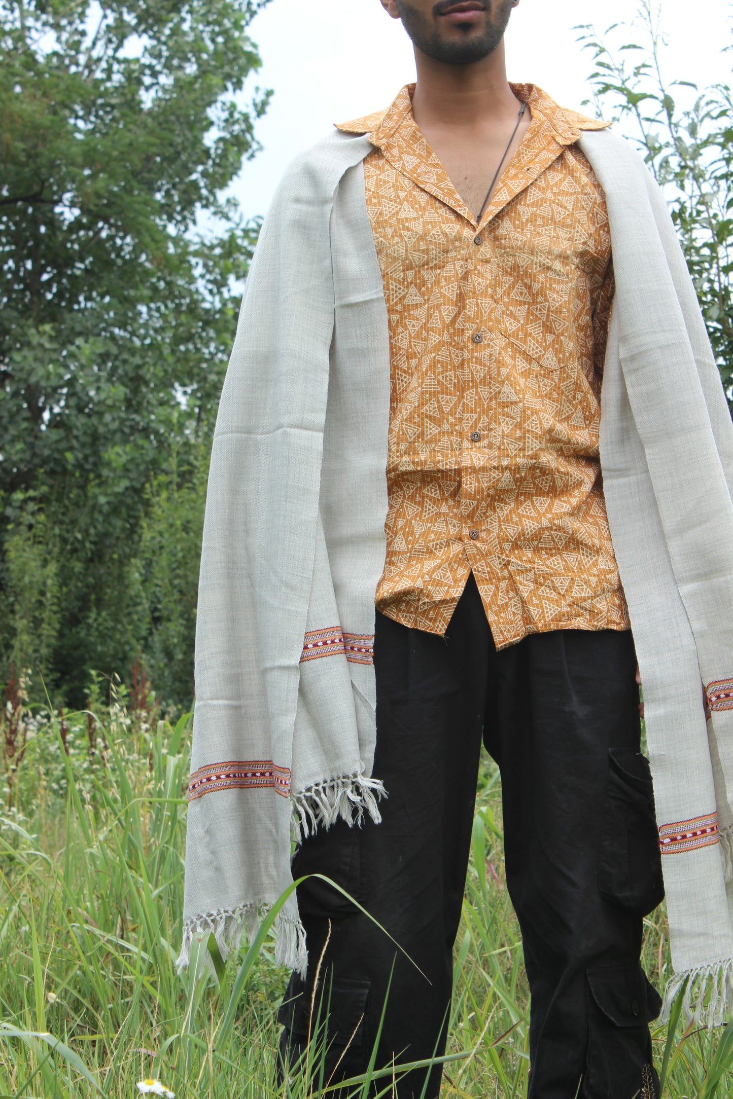 Kullu Valley Breeze Handwoven Shawl