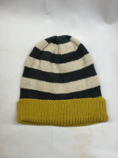 Cotton Stripe Beanie - Shop@Woolknitters