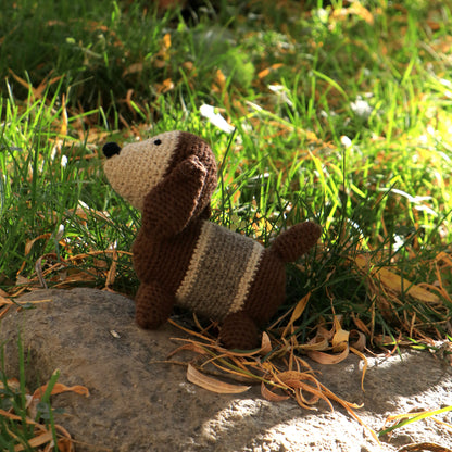 The Gaddi Dog Hand-Crochet Doll