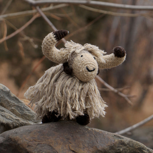 Yarnie Yak Hand-Crochet Doll